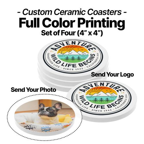 Personalized Ceramic Coasters