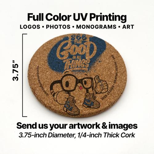 Personalized Cork Coasters